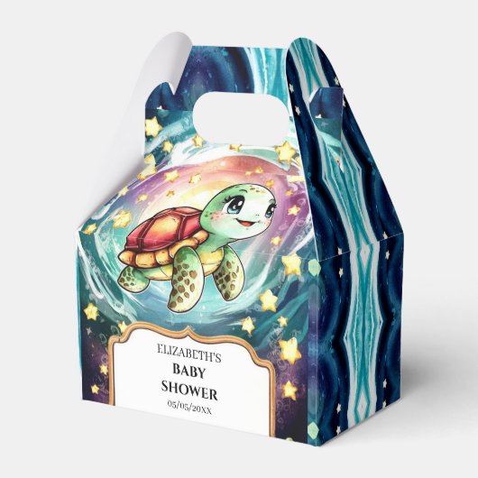 Ballotins Little Under the Sea Turtle Baby shower (Verso)
