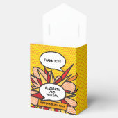 Ballotins Livres Comiques Modernes Fun Geometry Wedding Favo (Ouvert)