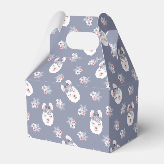 Ballotins Llamas & Fleurs Motif (Verso)