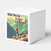 Ballotins L'Oeuvre Est La Récompense Femme Runner Mountains (Arrière)