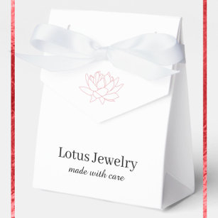 Ballotins Logo de bijoux en fleurs Lotus marque