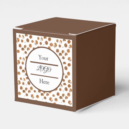 Ballotins Logo de boulangerie de biscuits aux pépites de cho (Verso)