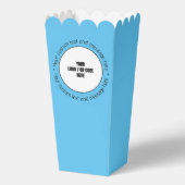 Ballotins Logo de l'entreprise personnalisée QR Code Texte B (Recto)