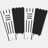 Ballotins Logo de l'entreprise Vidéo noir et blanc Popcorn (Déplié)