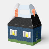 Ballotins Logo de Realtor Welcome Home Maison Navy (Verso)