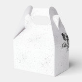 Ballotins Logo de vacances noir blanc rustique Noël Entrepri (Arrière)