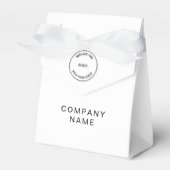 Ballotins Logo d'entreprise simple Code QR N'importe quelle  (Verso)