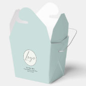 Ballotins Logo Favor Box (Ouvert)