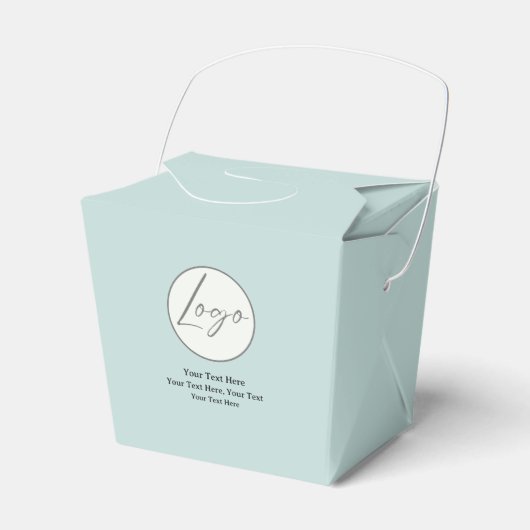 Ballotins Logo Favor Box (Verso)