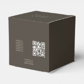 Ballotins Logo Produit Cosmétique avec Code Qr (Arrière)