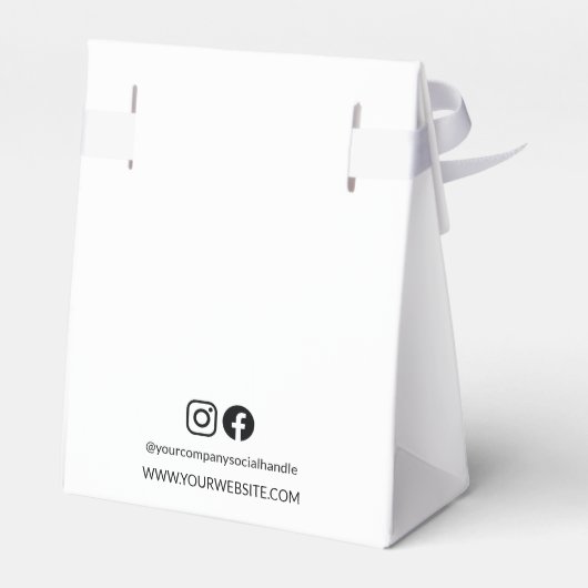 Ballotins Logo Simple Business site web Script merci (Arrière)