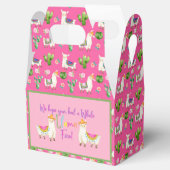 Ballotins Loisirs Llama entiers/ 1ère Fiesta Ballotin rose c (Ouvert)