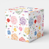 Ballotins Lollipop Motif coloré (Arrière)