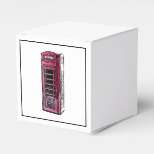 Ballotins London Red Telephone Booth Iconic British Travel
