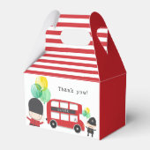 Ballotins London Thème Rouge Bus Double Decker (Arrière)