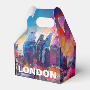 Ballotins Londres Toile Abstraite Art