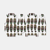 Ballotins Long Tonnerre de Masque Tiki (Déplié)