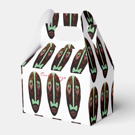 Ballotins Long Tonnerre de Masque Tiki (Verso)