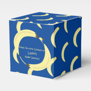 Ballotins Lot de bananes mignonnes motif bleu pour Baby Show
