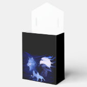 Ballotins Loup et corbeau avec pleine lune (Ouvert)