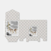 Ballotins Loups en peinture sur neige - Art original de la f (Déplié)