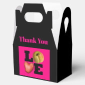 Ballotins LOVE Apple Heart Potato Merci Ballotin (Ouvert)