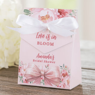 Ballotins Love in Bloom noeud rose Fête de mariage