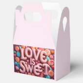 Ballotins Love Is Sweet Valentine Wedding Typography (Ouvert)