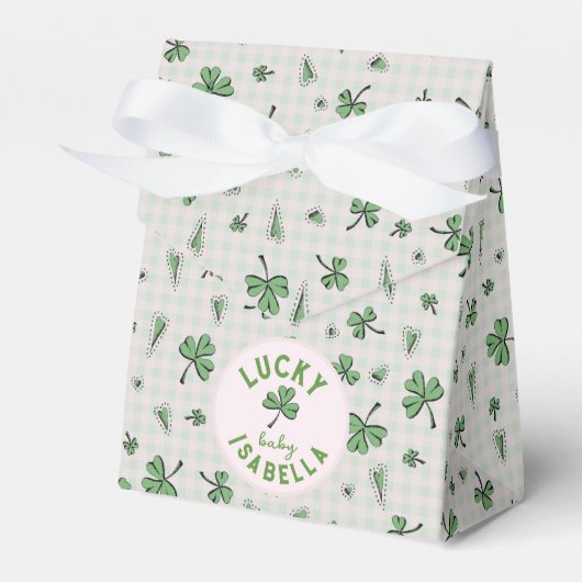 Ballotins Lucky Baby Paddys rose et vert St Paddys (Verso)