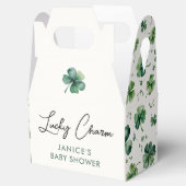 Ballotins Lucky Charm Green Baby shower Shamrock (Ouvert)