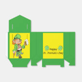 Ballotins Lucky Leprechaun Tent Cadeau Sac cadeau (Déplié)