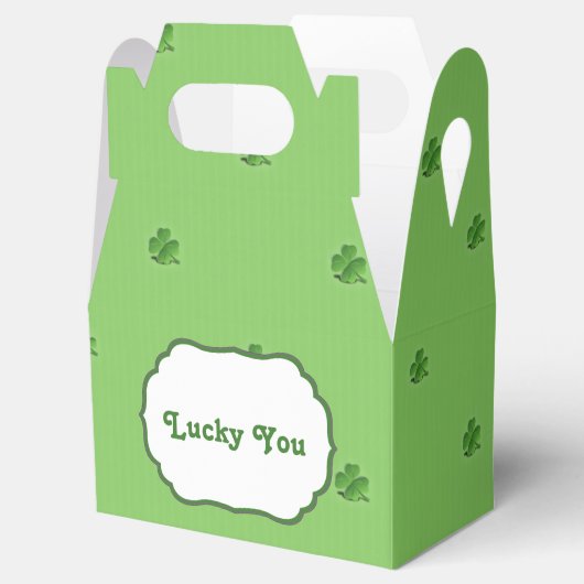 Ballotins "Lucky You" Texte personnalisé St Patrick's Day (Ouvert)
