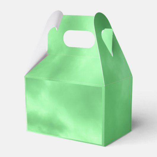 Ballotins Lumière Pastel Vert Nuages Photo (Arrière)