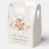 Ballotins Lumière Terre Tone Floral Russe Boho Mariage (Ouvert)