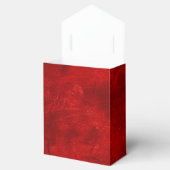 Ballotins Lumières De Noël En Cuir Rouge (Ouvert)