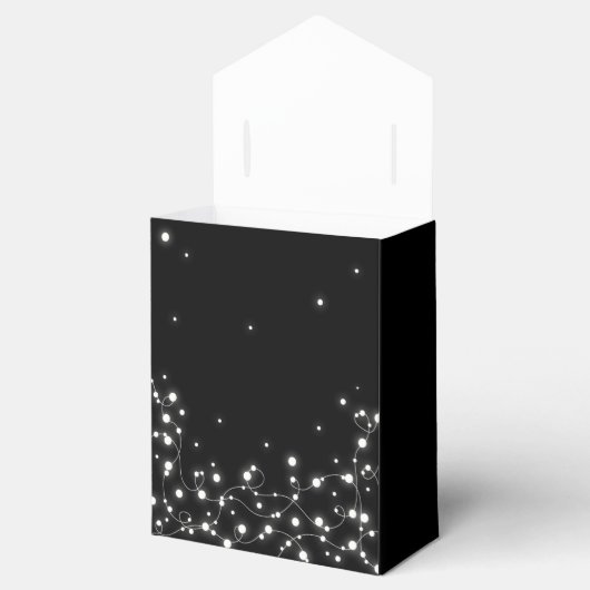 Ballotins Lumières de Noël Joyeux Noir (Ouvert)