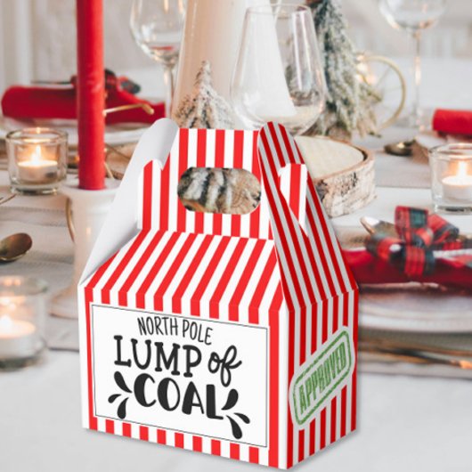 Ballotins Lump Charbon drôle Noël secret Père Noël fête