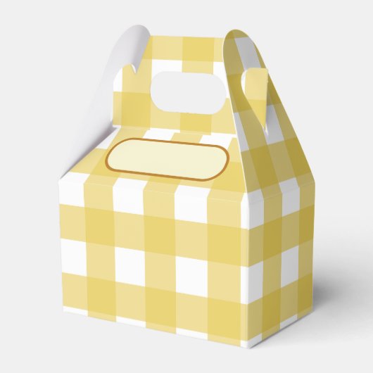 Ballotins Lunch Box Vichy jaune clair (Verso)