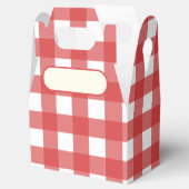 Ballotins Lunch Box Vichy rouge (Ouvert)