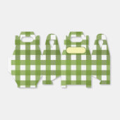 Ballotins Lunch Box Vichy vert (Déplié)