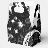 Ballotins Lune Abstraite Et Étoiles (Ouvert)