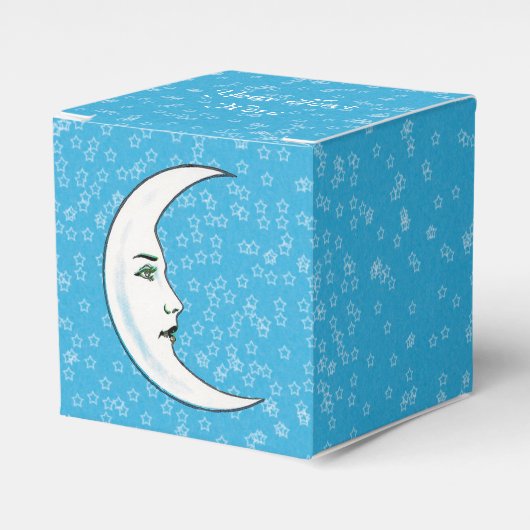 Ballotins Lune blanche Croissant avec visage élégant blanc é (Verso)