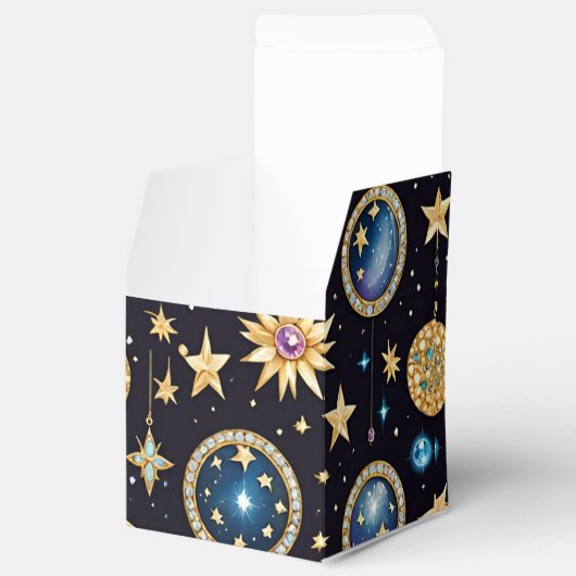 Ballotins Lune Et Étoiles Cube Céleste (Ouvert)
