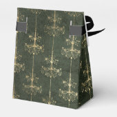 Ballotins Lustres Vintages vert et or (Arrière)