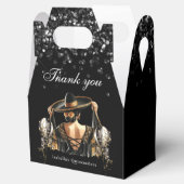 Ballotins Luxe Black Gold style mexicain Quinceañera (Ouvert)