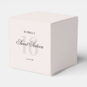 Ballotins Luxe Elegant Rose Sweet 16 (Arrière)