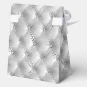 Ballotins Luxe Glam Soft Grey Faux Velvet (Verso)