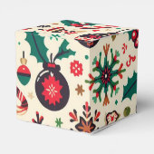 Ballotins Luxueux Motif de la saison de Noël (Arrière)