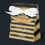 Ballotins Luxury Monogrammed Populaire Black Gold Parties sc<br><div class="desc">Luxury Monogrammed Popular Black Gold Parties scintillant Ballotin - (Tapez BOKI412 dans le navigateur pour voir l'offre de toutes mes créations. Merci . ) - Produit Customisé - Voir nos autres produits et collections,  choisissez un cadeau pour vous et vos proches. Merci d'avoir acheté dans notre magasin. Reviens. :)</div>