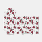 Ballotins Lys de Noël rouges et blancs (Déplié)